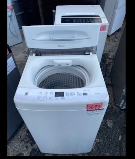 NO B693?福岡市内配送設置無料✨?ハイアール JW-U45EA 2024年製 4.5kg 洗濯機