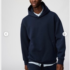 新品未使用🌸 スウェットオーバーサイズプルパーカの画像