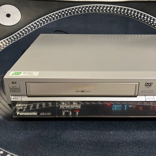 Pamasonic DIGA DMR-E15V HDD&DVD ビデオ&DVD
