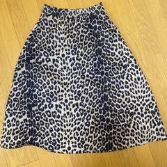 ELVENCEDEUXヒョウ柄スカートの画像