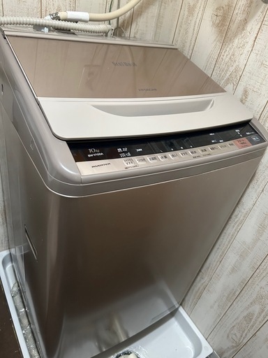 【ご相談中】日立 洗濯機 10kg BW-V100A 動作OK