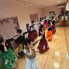 体験無料フラダンス　タヒチアンダンスも選べますの画像