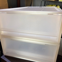 収納ケース2つセットの画像