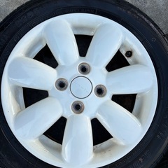 アルトラパン　14インチ純正ホイールタイヤセットの画像