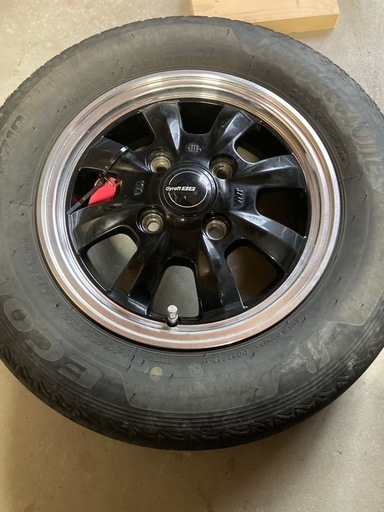 グラフト8S 12インチ　アルミホイール