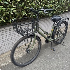 自転車　ギア6段　機関良好の画像