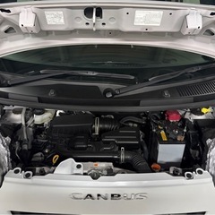 値下げしました ちょい乗り ダイハツ ムーヴキャンバス ストライプスX 走行800km の画像