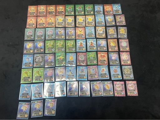 希少】明治 ポケモンゲットカード まとめ売りポケモン Meiji 73枚