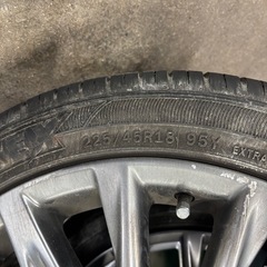 レクサスHS250hタイヤの画像