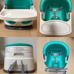 子供用品一式　ベビーチェア+ジャンパルー+ベビーバス+滑り台+ロッキングホース
の画像