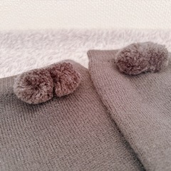 【ご成約済み】【未使用品】レッグウォーマー　ブラックの画像