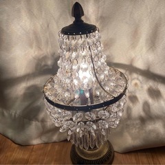 シャンデリア風ランプの画像