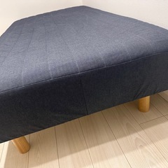 無印良品脚付マットレスポケットコイルシングルの画像