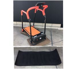 435 TAC タック 電動ウォーカー TZCF10 ルームランナー フィットネス トレッドミル マット付きの画像