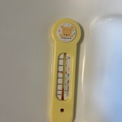 ベビーバス　新生児　沐浴　スヌーピー　温度計付きの画像
