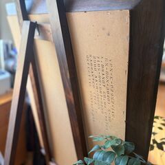 アンティーク大型鏡＋専用イーゼル　掲載3/30までの画像