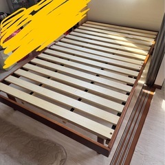 取りに来ていただける方すのこベッド ベッド セミダブル 