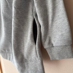 【ルリジュール】新品 レディース うさ耳兎 スウェットパーカー S グレー パーカーの画像