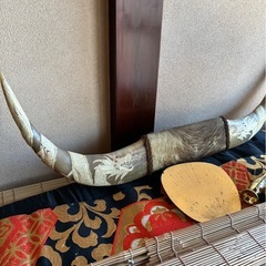 骨董品　屏風　着物　置き物　アンティーク　まとめ売り　の画像