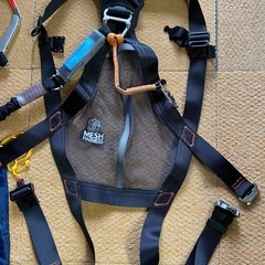 【美品】墜落防止用器具（二丁掛けフルセット）の画像