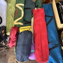 キャンプ用品まとめての画像