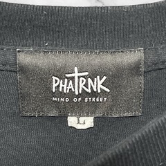 PHATRNKファットランク廃盤十字架キリストロゴロンT長袖サイズL黒男女兼用の画像