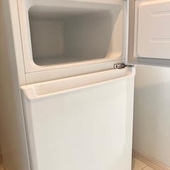 冷蔵庫87ℓハイアール⭐️美品の画像