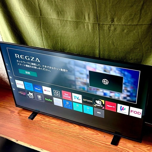 【高年式2025年製】 東芝43V型4K液晶テレビ「REGZA 43M550M」
