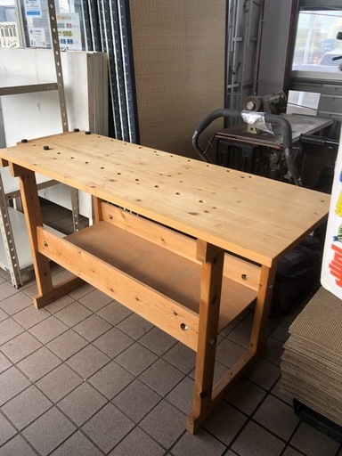 ⭐️木工作業台ワークベンチバイス付⭐️