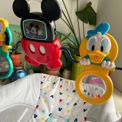 おもちゃ付きバウンサー　ゆりかごの画像