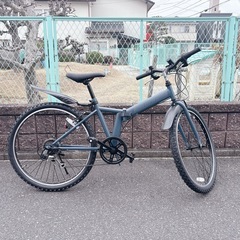 【ほぼ新品】折りたたみ自転車の画像