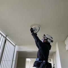 LED 交換作業の画像