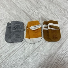 動物柄 靴下 3点セット 10〜13cm キッズソックスの画像