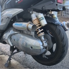 シグナスX 2型 125 カスタム多数！台湾製 社外マフラー 駆動系 台湾の画像