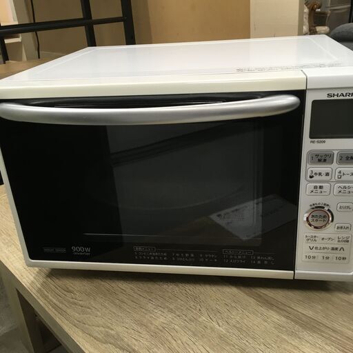 ★リユースのサカイ横浜南店★YM1922 SHARP オーブンレンジ RE-S209-W １７年製 動作確認／クリーニング済み