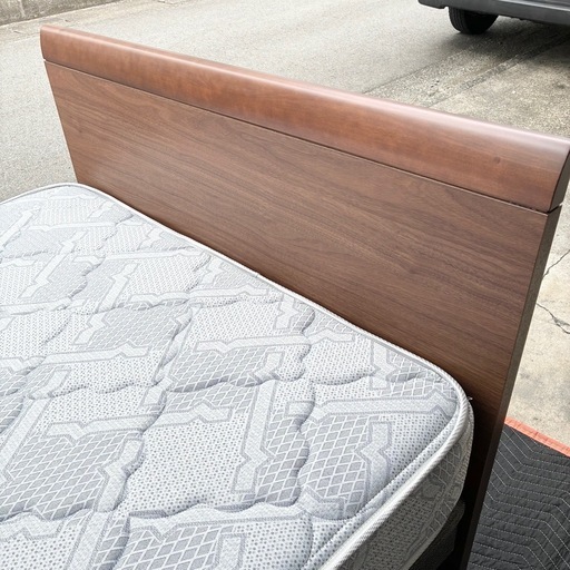 【高級シモンズ】美品　セミダブルベッド一式（ビューティレスト セレクション）／総額約20万円超