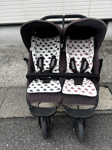 ココダブル　双子用ベビーカー　Air Buggy
