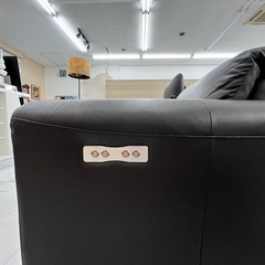 🪴中古ニトリ2人掛け電動ソファの画像