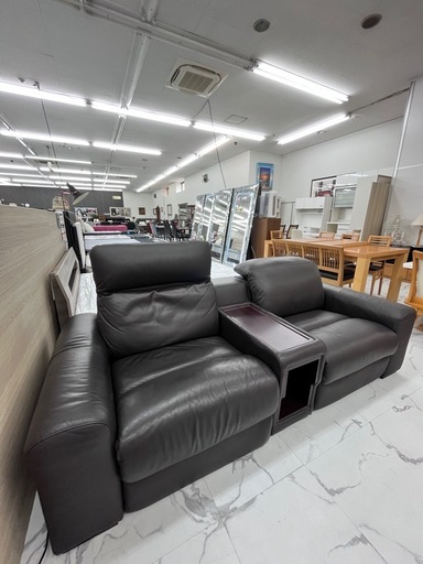 ?中古ニトリ2人掛け電動ソファ