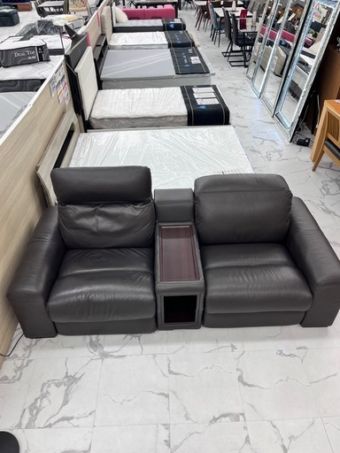 ?中古ニトリ2人掛け電動ソファ