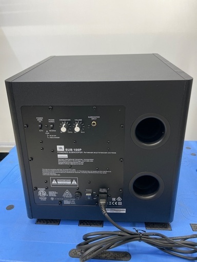 【トレファク足立扇店】ｱｸﾃｨﾌﾞ･ｻﾌﾞｳｰﾌｧｰ JBL SUB100P 本体のみ 通電確認済み
