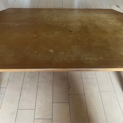 ニトリ 木製 ローテーブルの画像