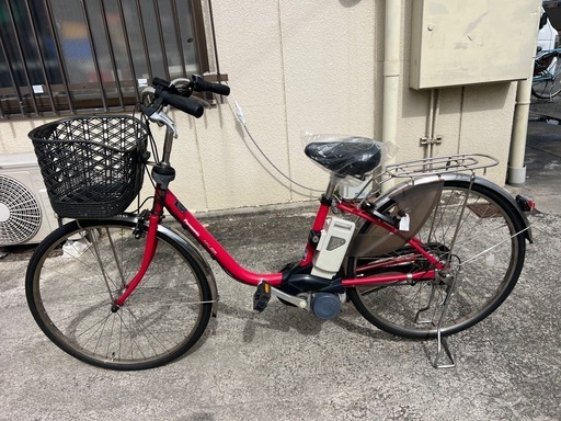 ?586?バッテリー長持ち?? パナソニック26インチ電動自転車?現車確認?