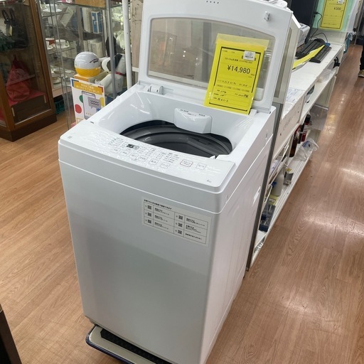 ☆ドリーム荒牧店☆ジモティー割引有☆【クリーニング済】ニトリ/6.0kg洗濯機/NTR-60/2022年製/中古品