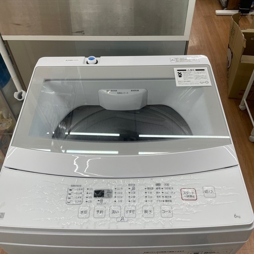 ☆ドリーム荒牧店☆ジモティー割引有☆【クリーニング済】ニトリ/6.0kg洗濯機/NTR-60/2022年製/中古品