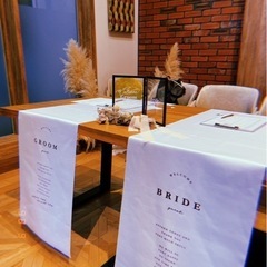 結婚式　受付　ラウンドセットの画像