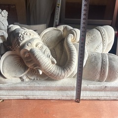 パラス石のガネーシャ　インテリア　置物の画像