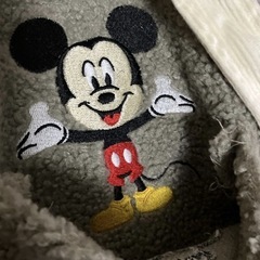 ディズニー　ミッキー　ボア　オーバーオール　95の画像