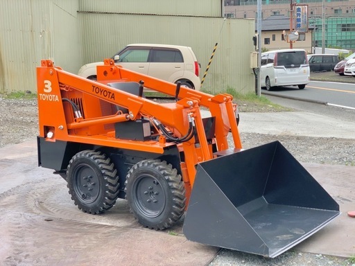トヨタ　ジョブサン　SDK3. ボブキャット　タイヤショベル 除雪　除雪車　スキッドステアローダー 四駆　4WD　全国陸送可能 下取りOK　
