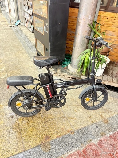 電動自転車　バッテリー自転車　動作品　美品